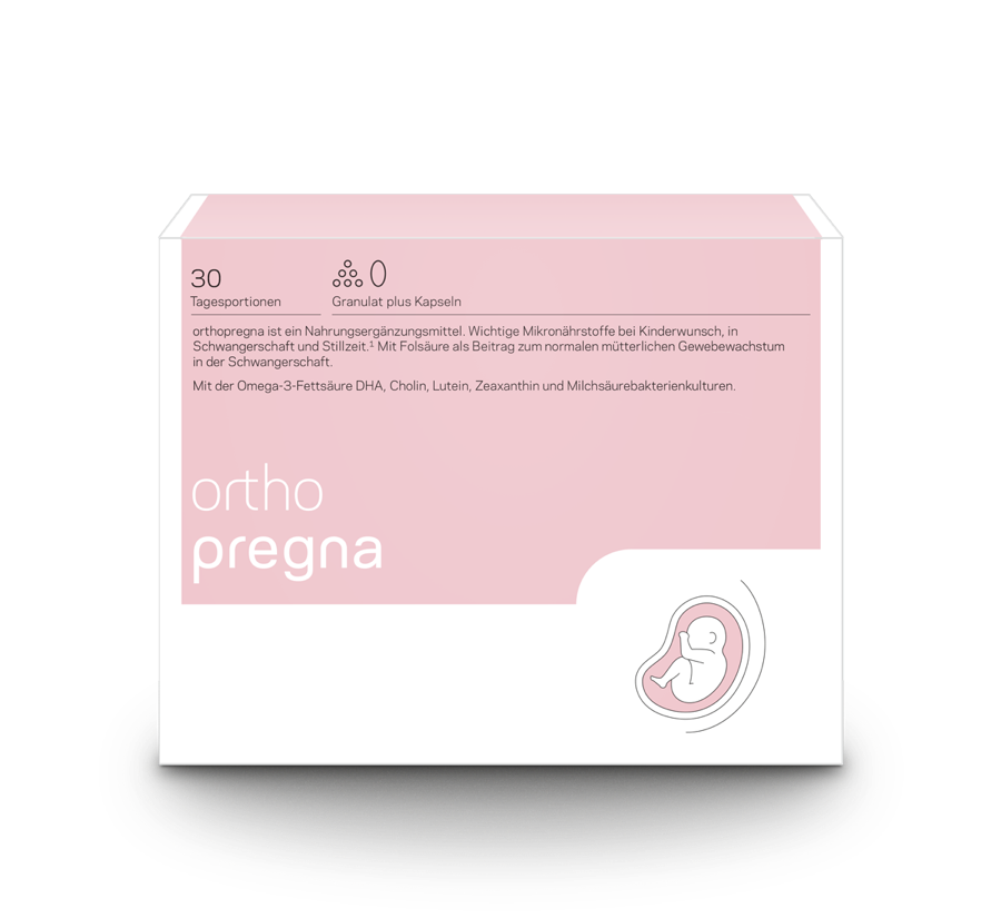 Orthopregna Granulat + Kapseln Produktbild
