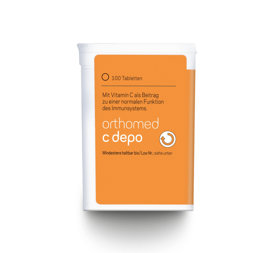 Orthomed C depo Tabletten Produktbild