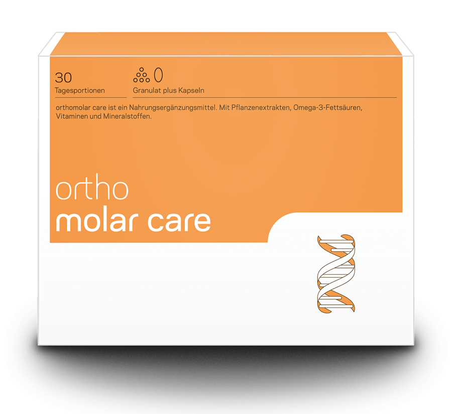 Orthomolar care Granulat + Kapseln Produktbild