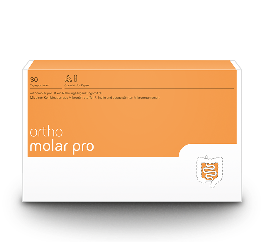 Orthomolar PRO Granulat + Kapseln Produktbild
