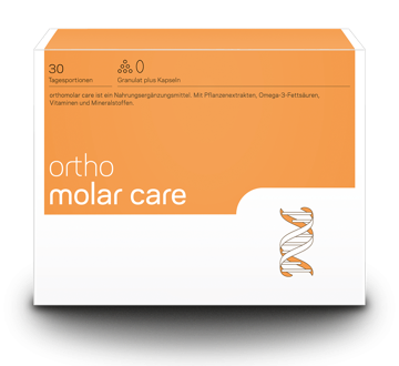 Orthomolar care Granulat + Kapseln Produktbild