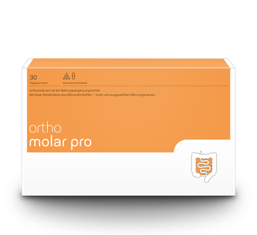 Orthomolar PRO Granulat + Kapseln Produktbild