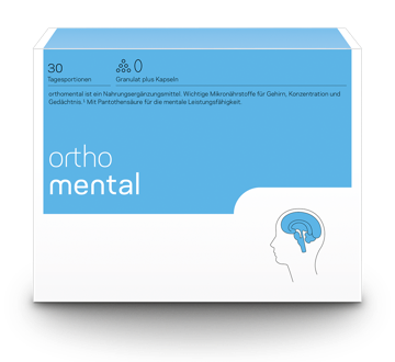 Orthomental Granulat + Kapseln Produktbild
